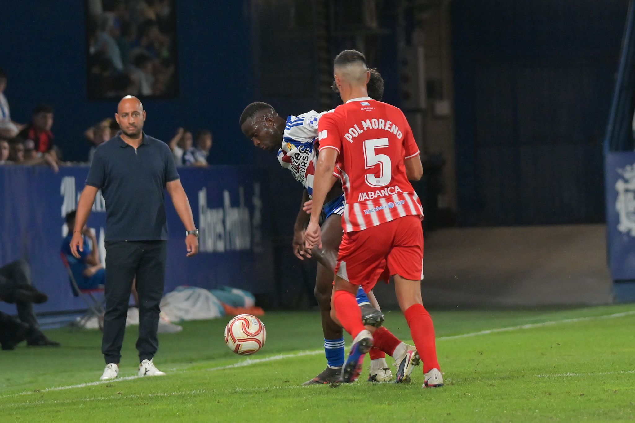 La Deportiva no pudo pasar del empate ante el Lugo en el debut del equipo en El Toralín  REPORTAJE GRÁFICO QUINITO (52)