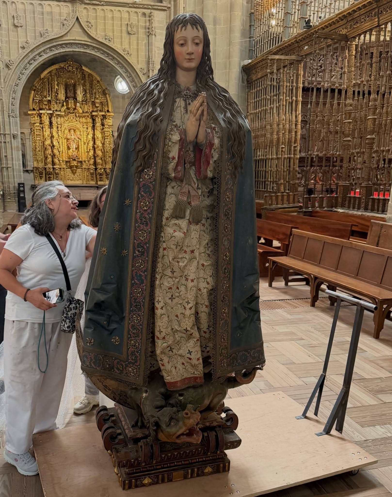 Inmaculada Concepción, obra de Gregorio Fernández, en la Catedral de Astorga | L.N.C.