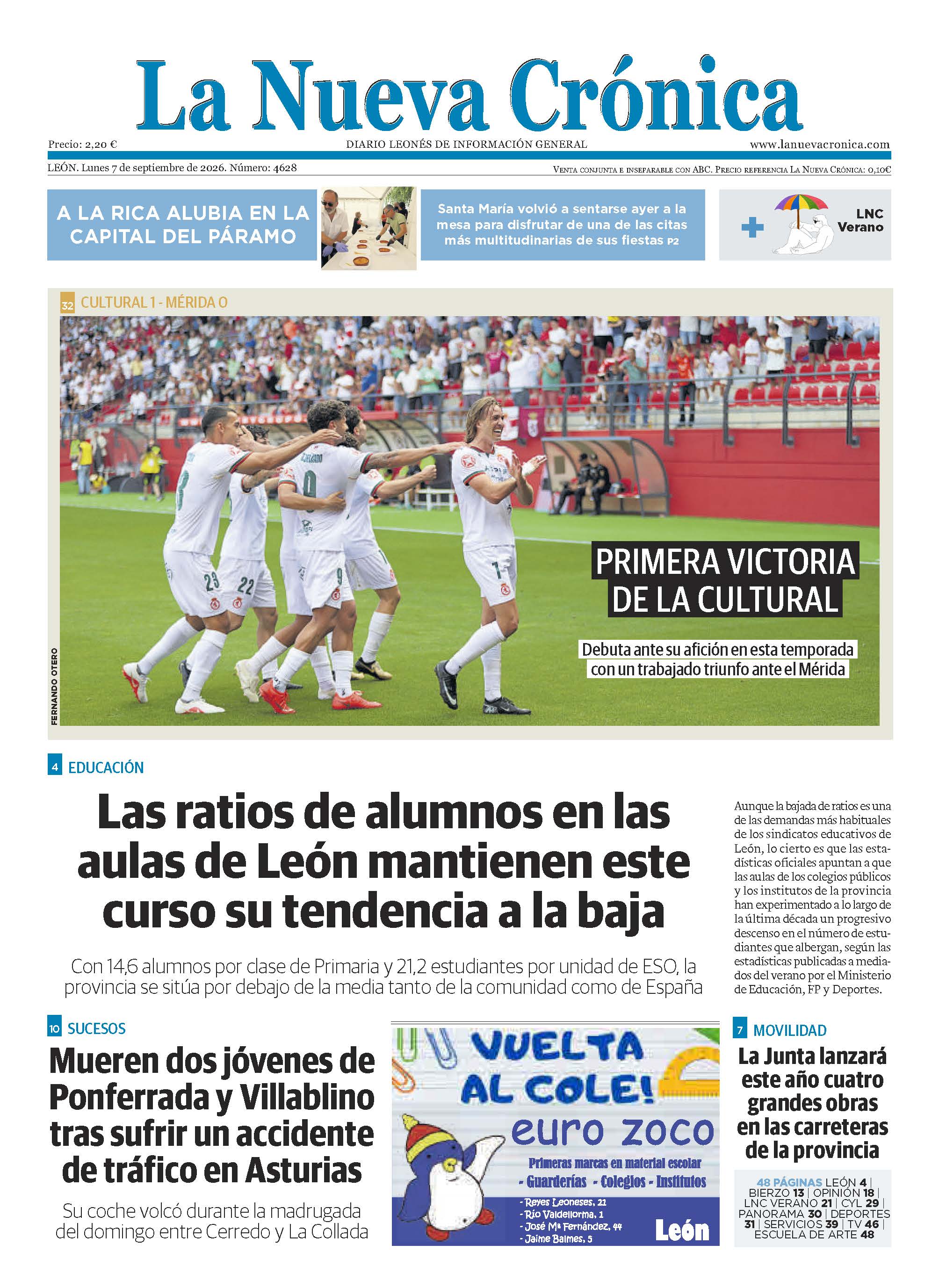 07 09 2026 La Nueva Crónica
