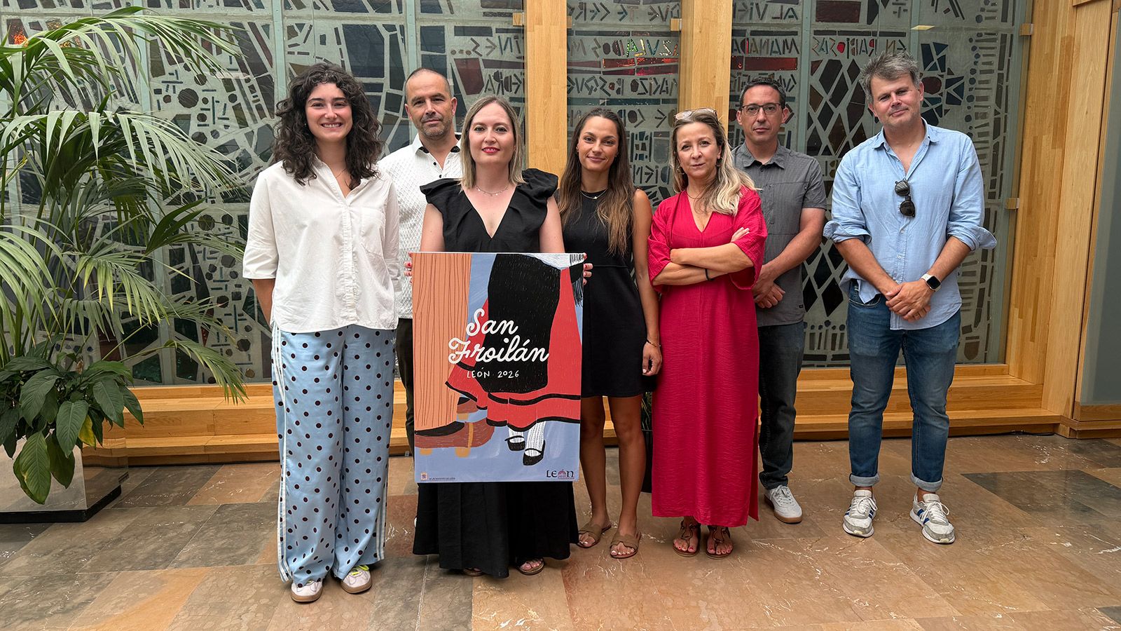 Así es el cartel de las fiestas de San Froilán: diseño leonés inspirado en los colores de la tradición