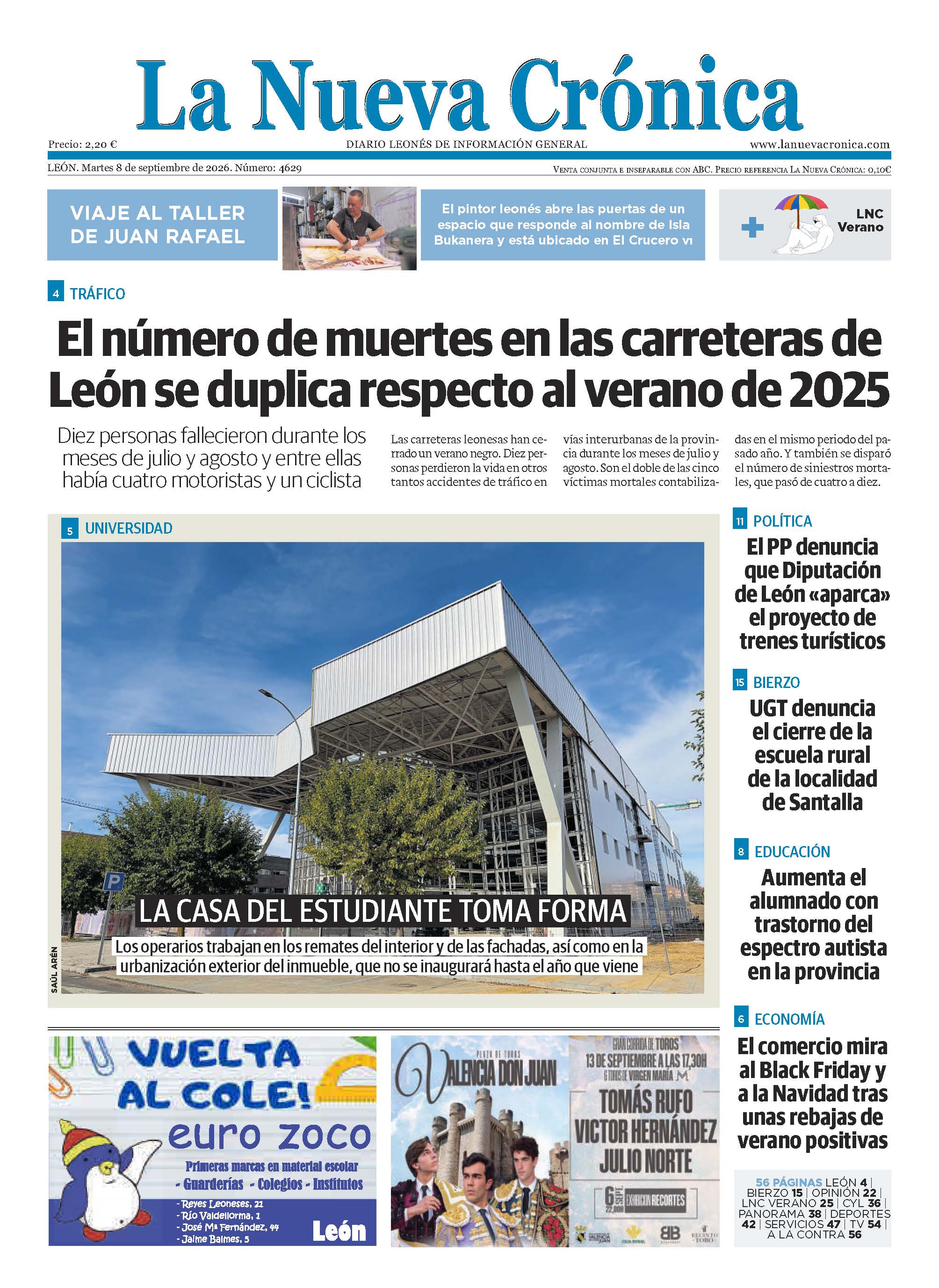 08 09 2026 La Nueva Crónica
