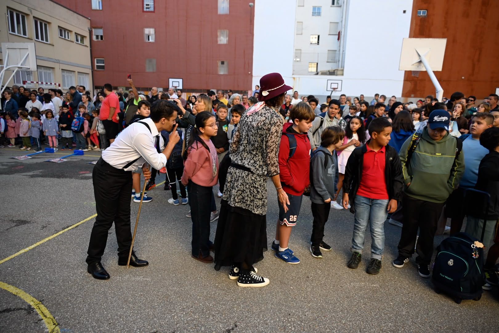 Vuelta al cole en San Claudio 