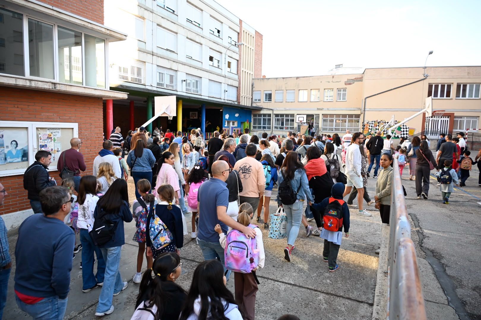 Vuelta al cole en San Claudio