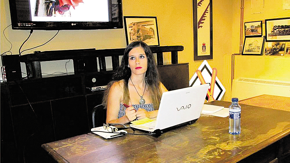La profesora e historiadora Beatriz García Prieto imparte hoy la última conferencia. | L.N.C.
