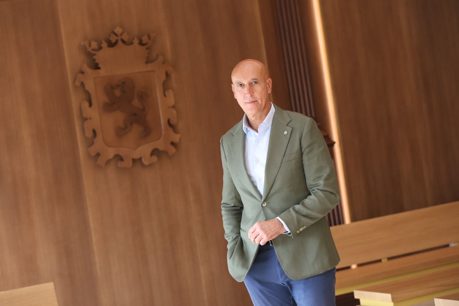 El alcalde de León, José Antonio Diez. | FERNANDO OTERO El alcalde de León, José Antonio Diez. | FERNANDO OTERO