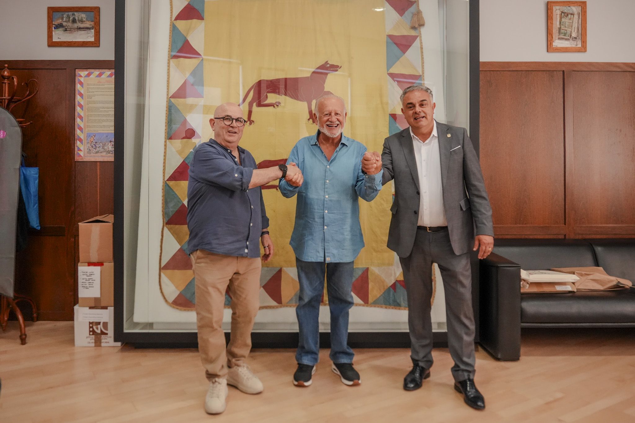 La visita de Juan Echanove a Astorga, en imágenes