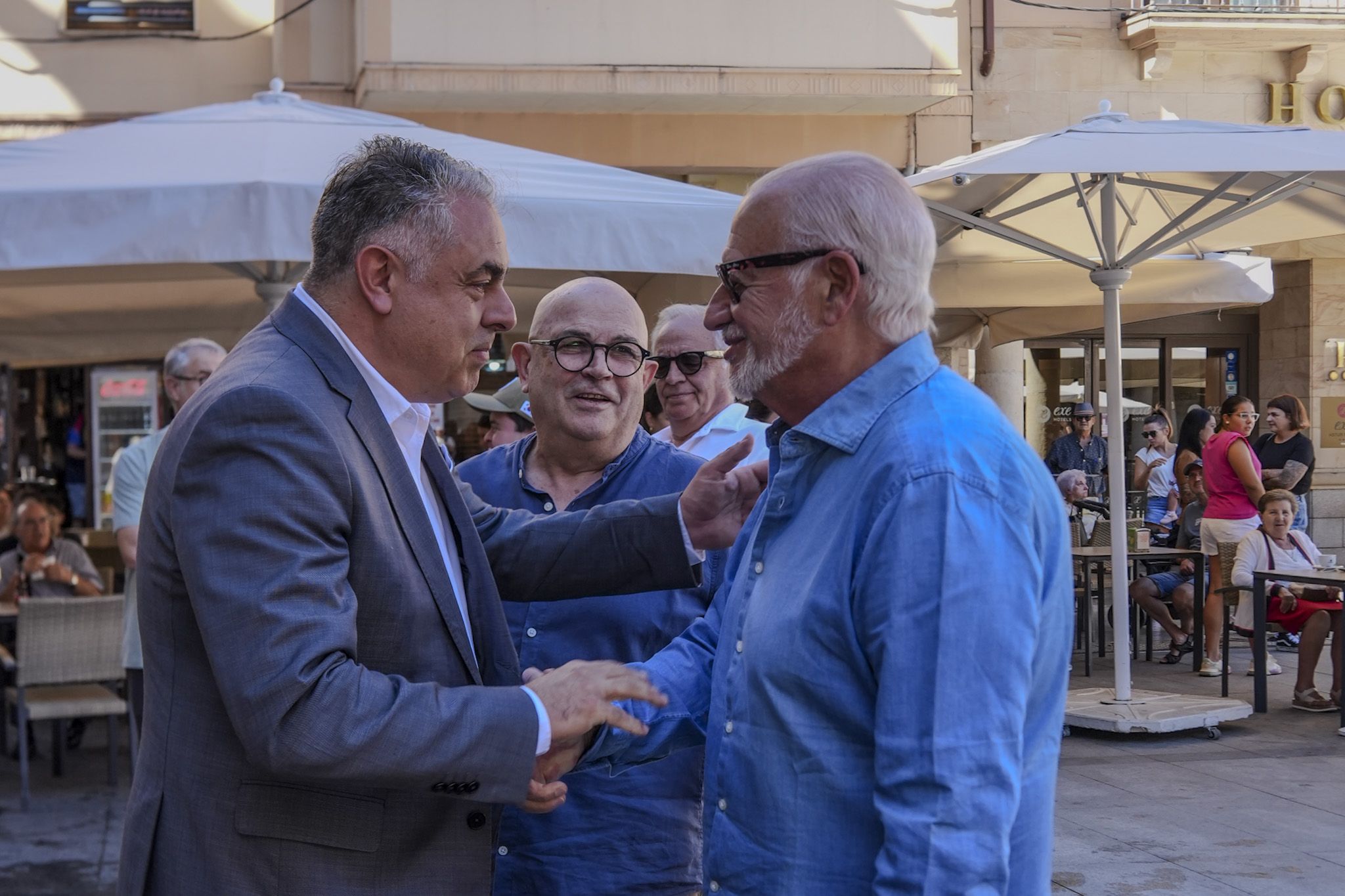 La visita de Juan Echanove a Astorga, en imágenes 