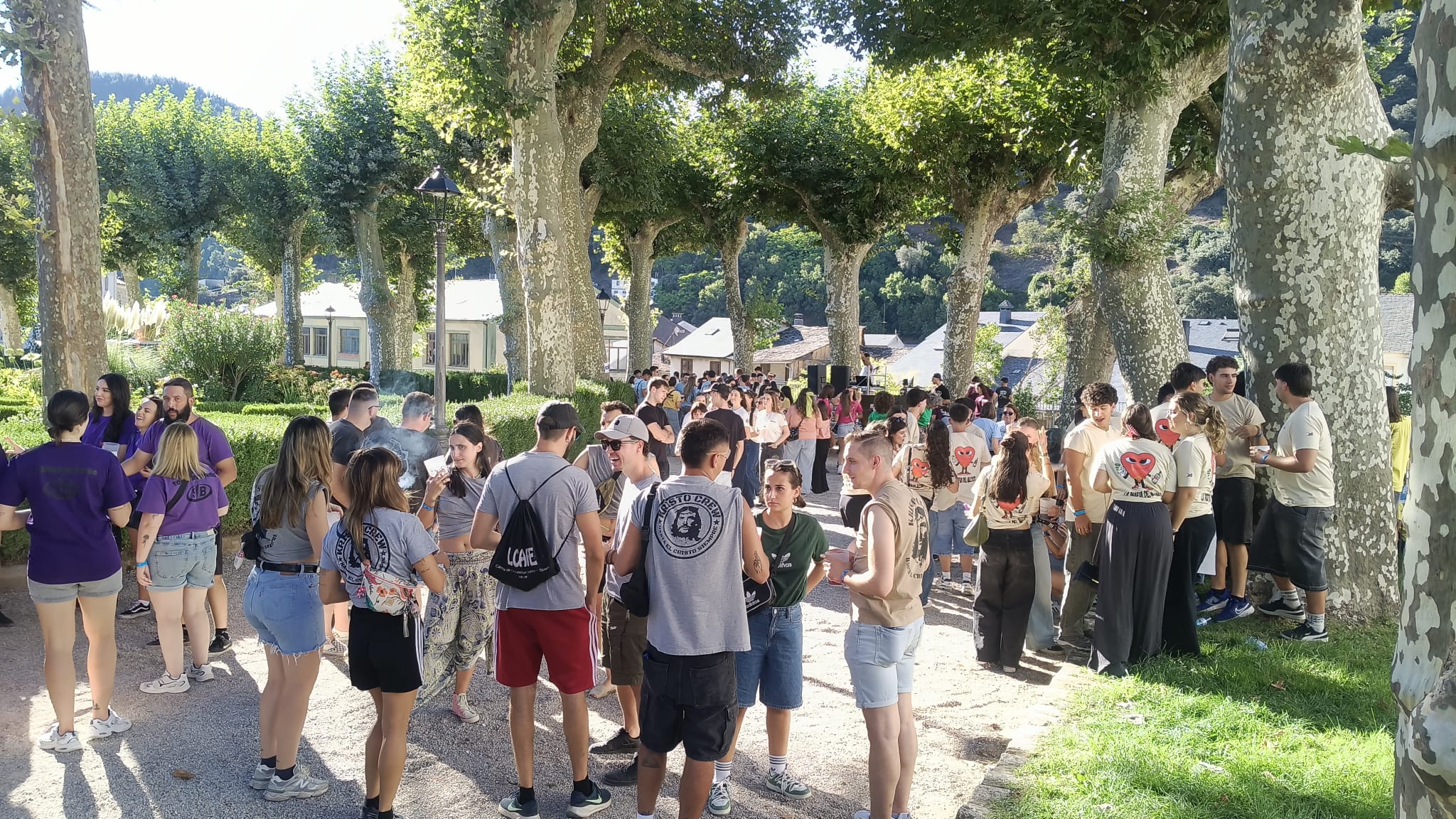 Encuentro de Peñas en Villafranca. | MARIA LEAL