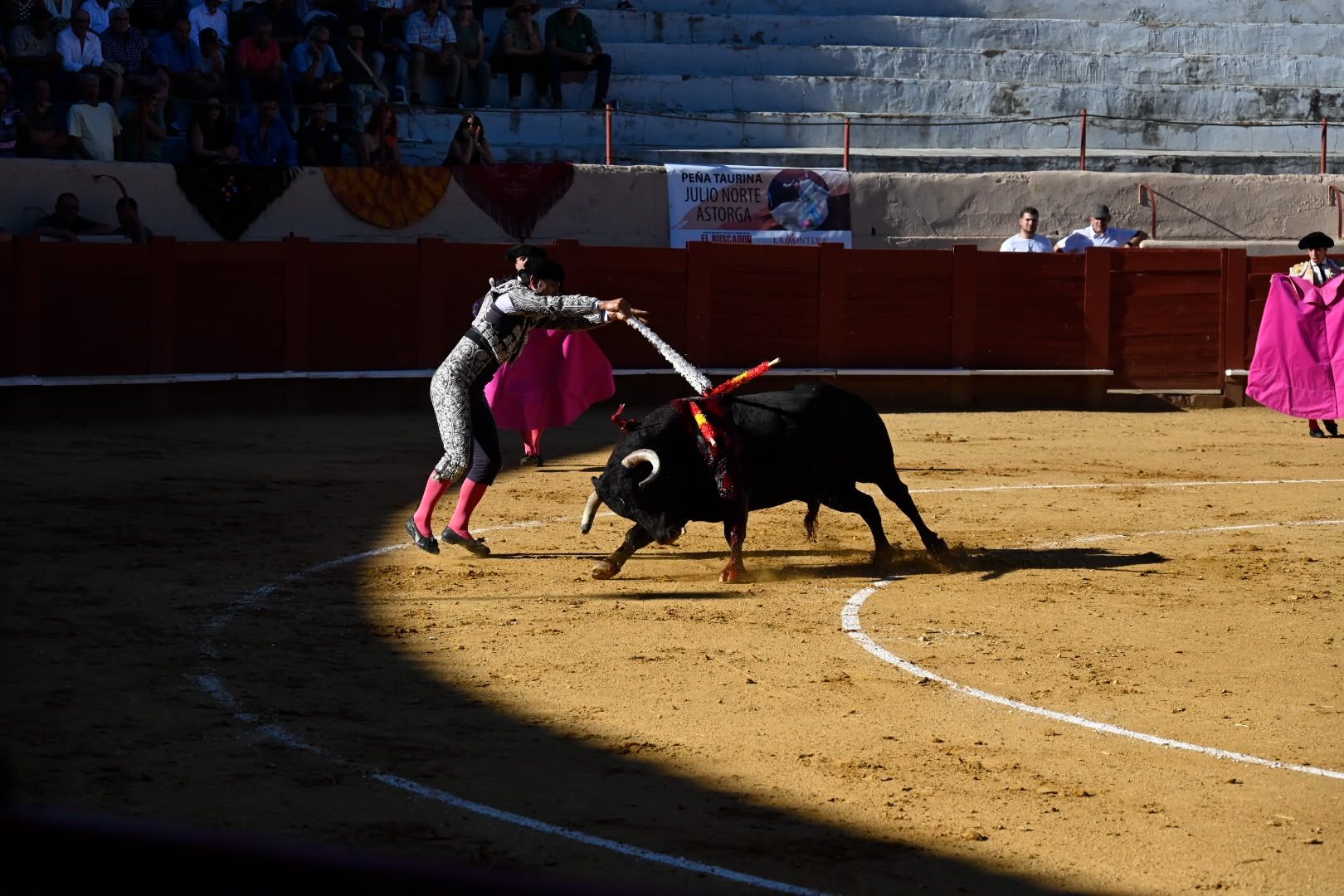 La corrida de toros en Valencia de Don Juan, en imágenes