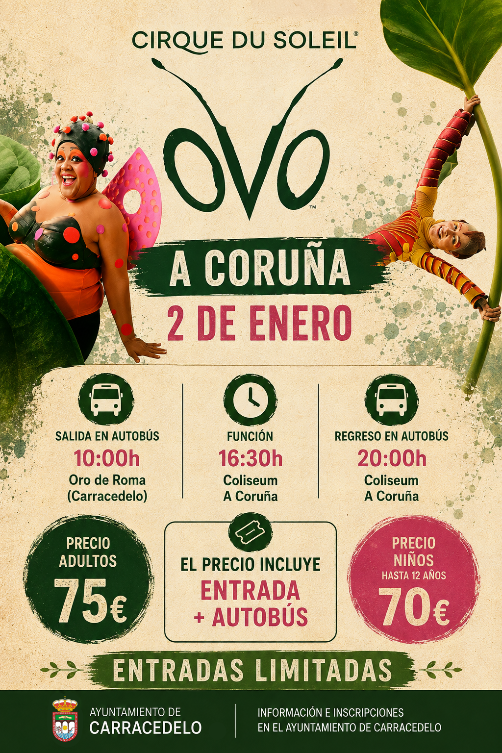 Cartel de la excursión.