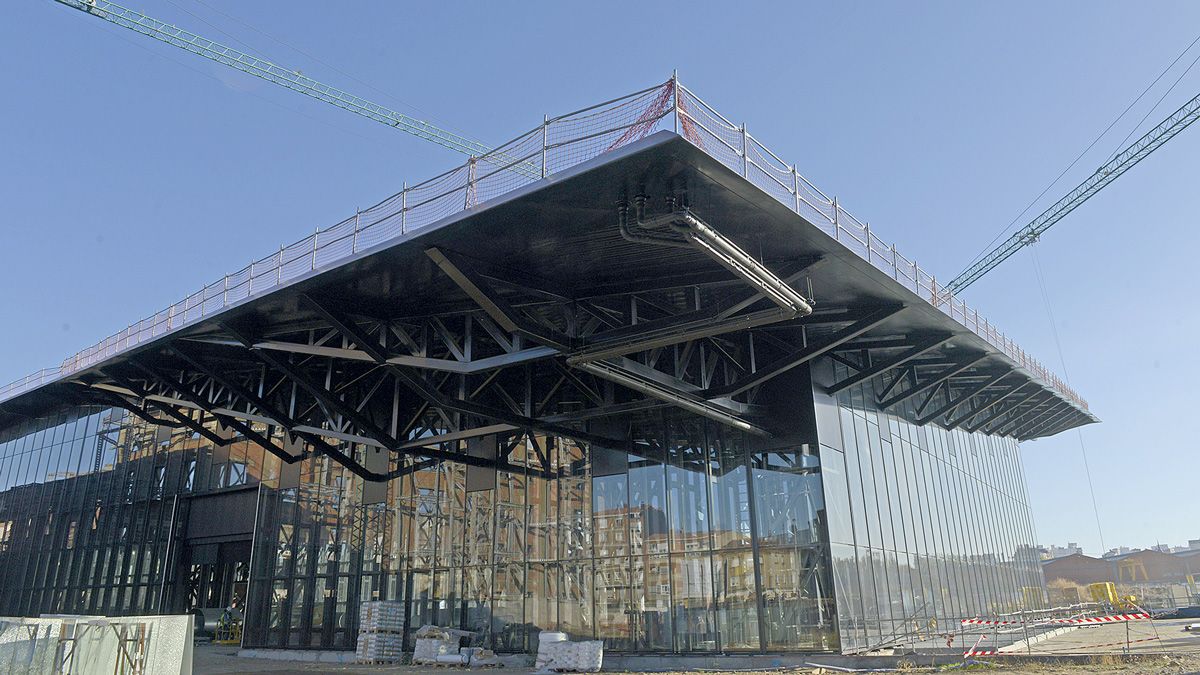 Obras para la construcción del Palacio de Congresos en la ciudad de León. | MAURICIO PEÑA