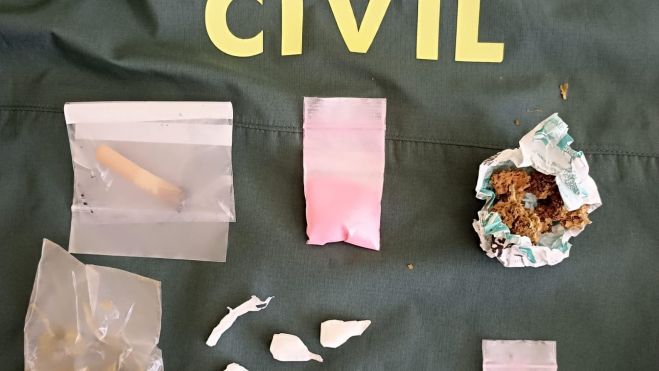Material incautado por la Guardía Civil en la operación antidroga Material incautado por la Guardía Civil en la operación antidroga