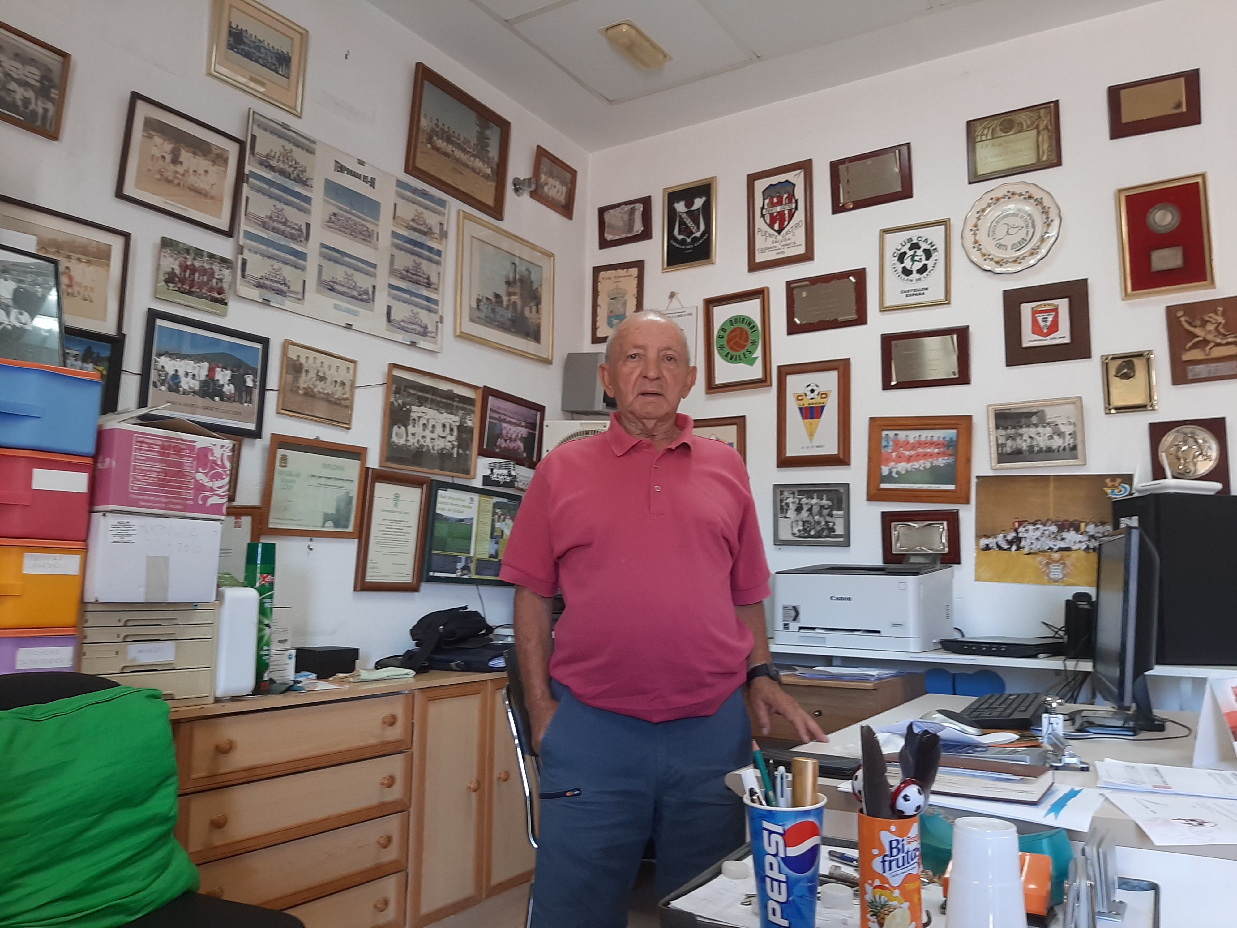 José Antonio González Alonso en las instalaciones del Santa Marta. | Me presta El Bierzo