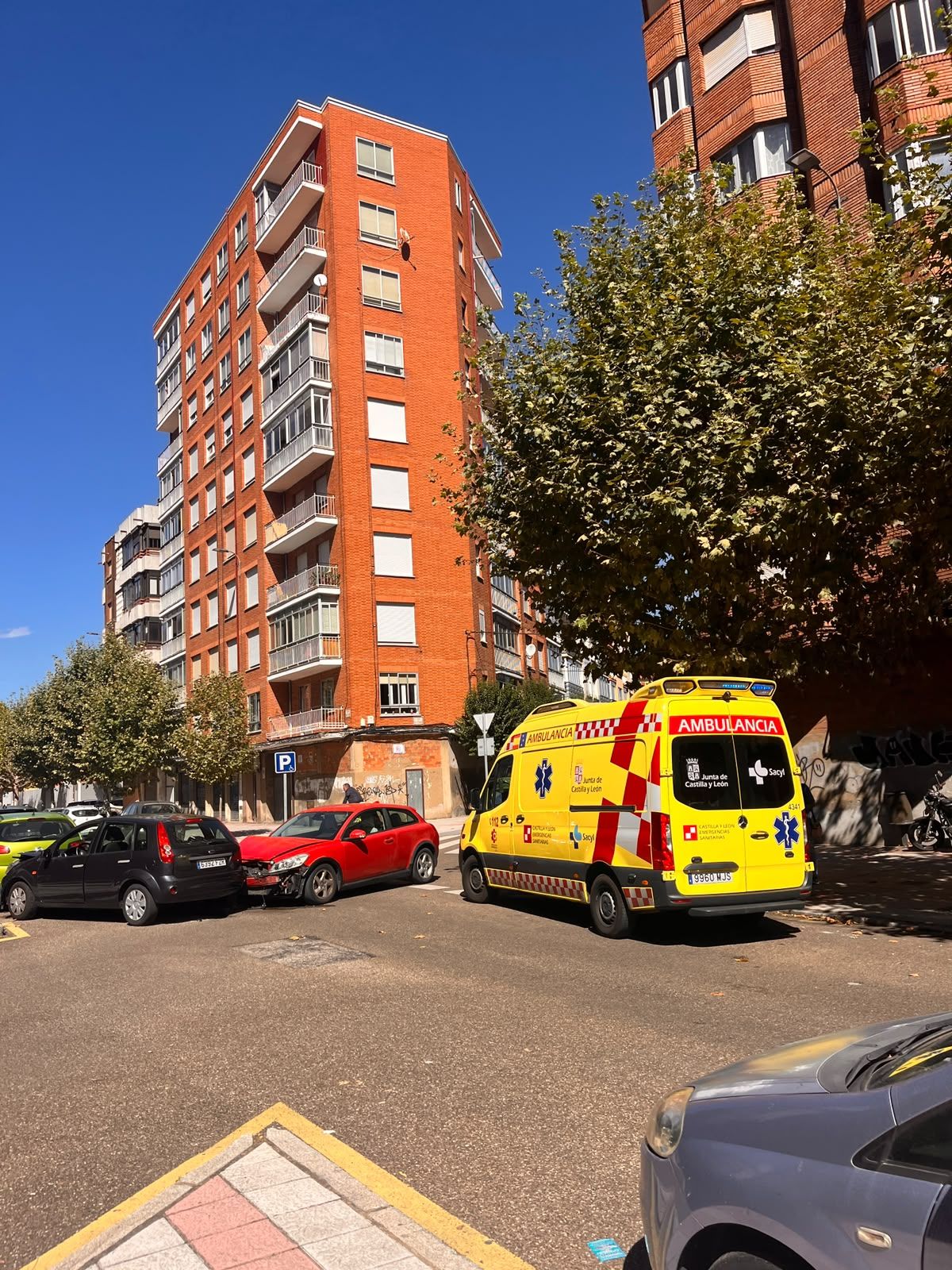 Nuevo accidente en la avenida Reino de León.