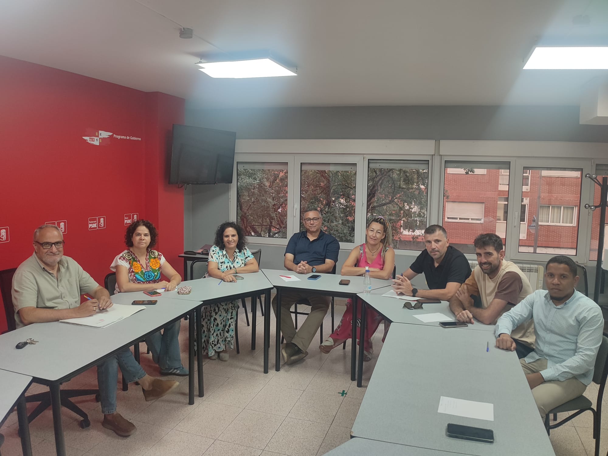 Comisión Ejecutiva celebrada este martes por el PSOE de Ponferrada.