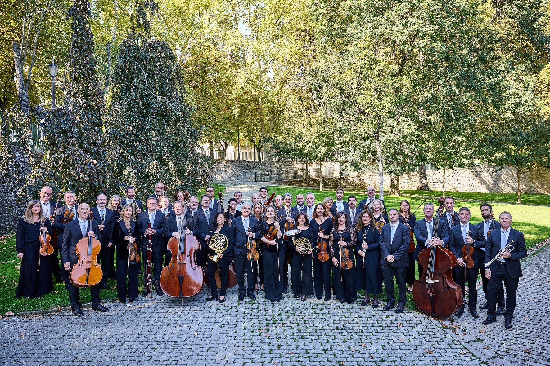 La Orquesta Sinfónica de Navarra en una imagen de archivo. | OSN