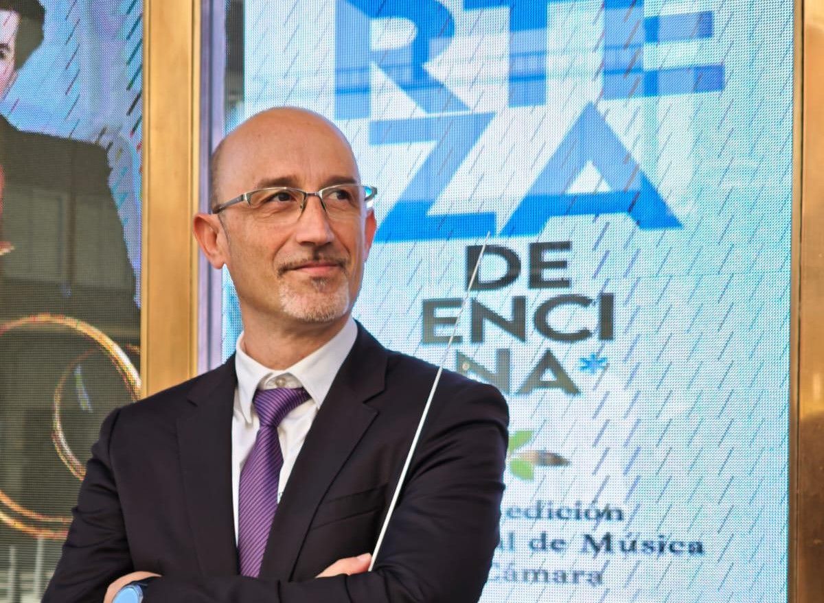 Javier Cerezo, director de la Banda.