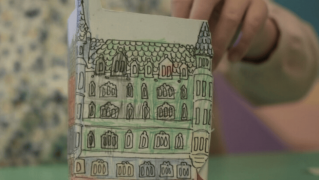 Imagen de un trabajo realizado durante un taller infantil. FUNDOS Imagen de un trabajo realizado durante un taller infantil. FUNDOS