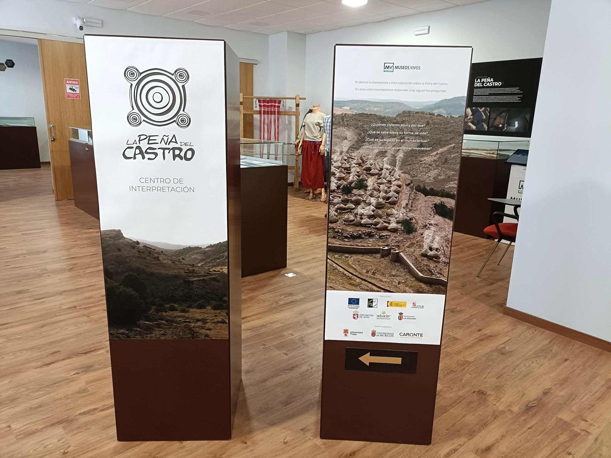 Las instalaciones disponen de tres espacios expositivos.  | ARQUEOERCINA