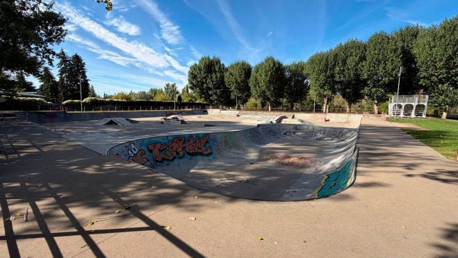 Una imagen del skate park ubicado en el paseo de la capital provincial. SAÚL ARÉN