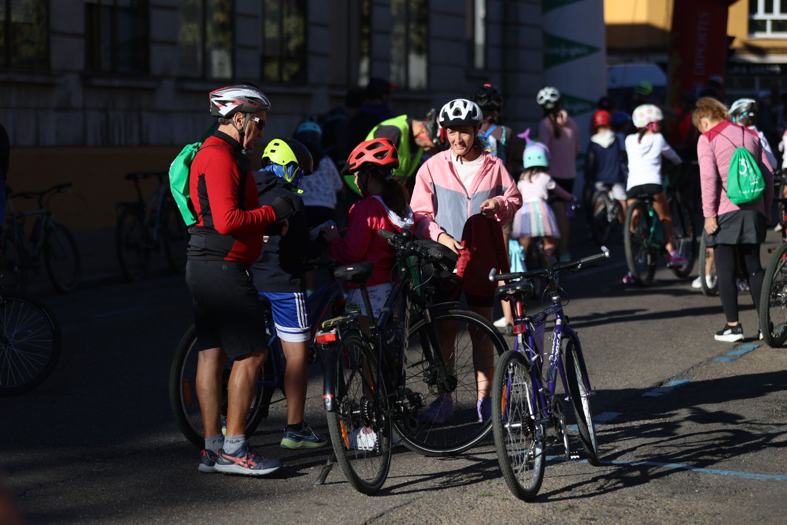 Día de la Bici en León. | FERNANDO OTERO