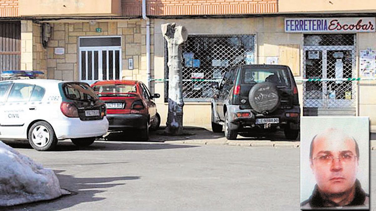 Calle en la que se registró el suceso y fotografía del presunto agresor. | A. HURTADO