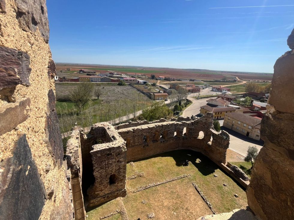 La Torre de la Reina del castillo será rehabilitada para ampliar el espacio museístico. |L.N.C.