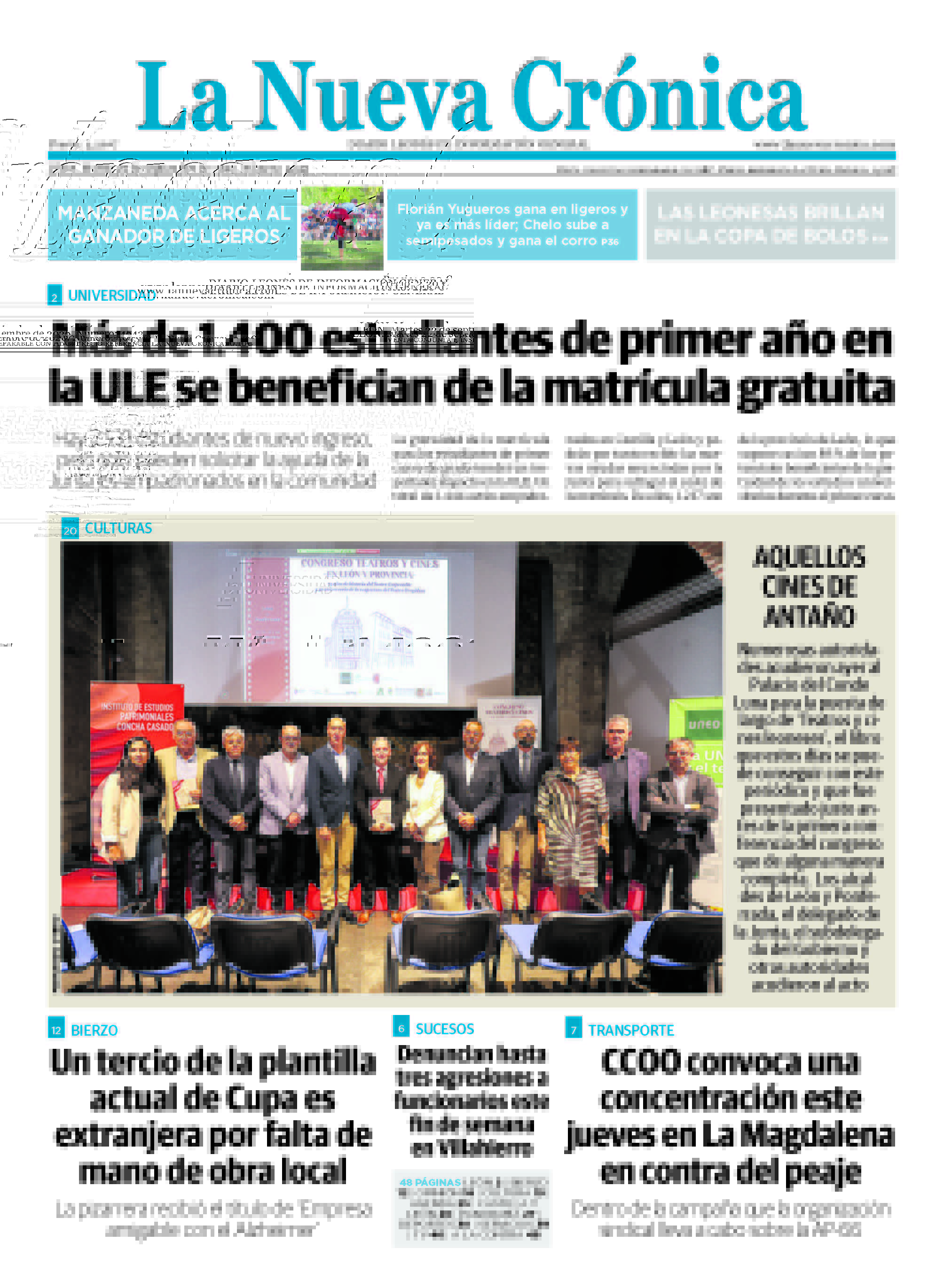 22 09 2026 La Nueva Crónica