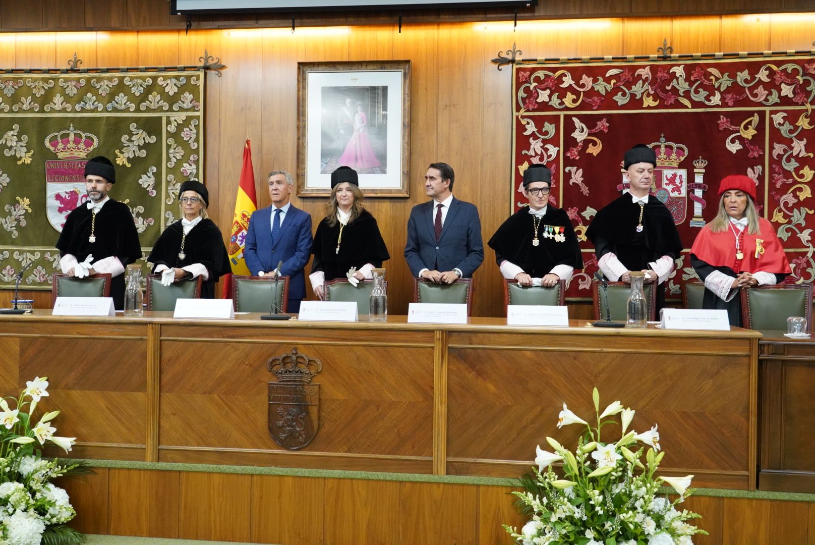 El acto de apertura del curso académico de la ULE, en imágenes 