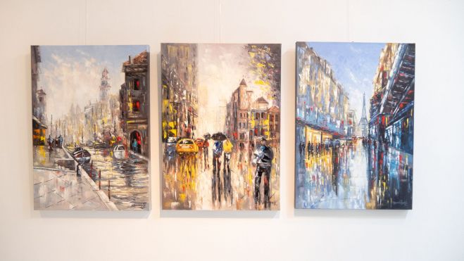 Ciudades bajo la lluvia. VICENTE GARCÍA