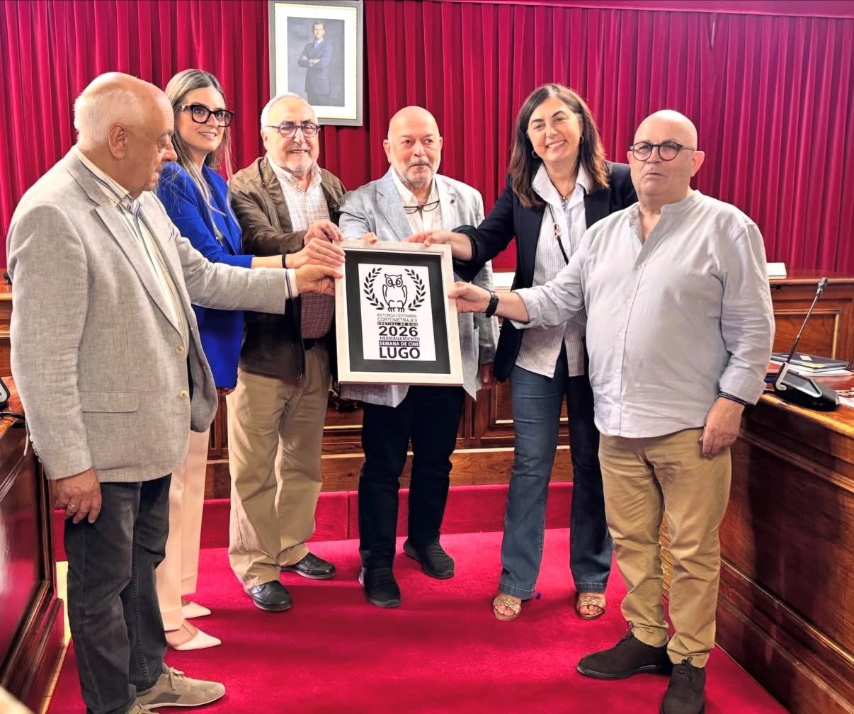 Un instante del hermanamiento entre el Festival de Cine de Astorga y la Semana de Cine de Lugo. | L.N.C.