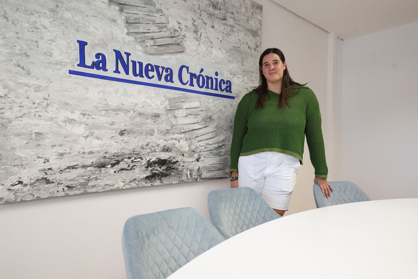 Paula Leitón, en La Nueva Crónica. | FERNANDO OTERO