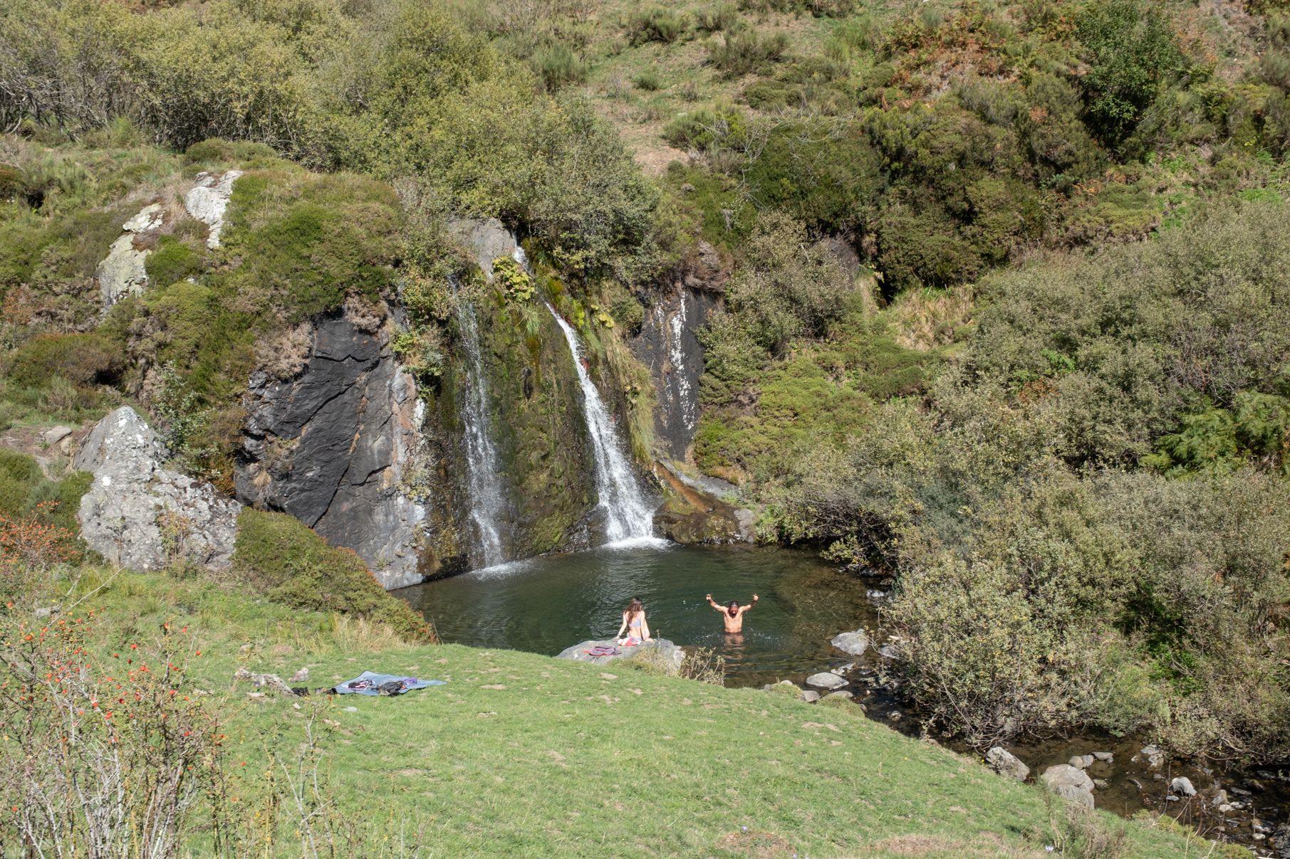 Cascada de la Fervenzona. | VICENTE GARCÍA