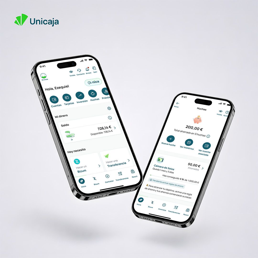Unicaja ha sido reconocido por Global Finance, revista internacional especializada en información financiera, como mejor banco en transformación digital en España en 2026. | L.N.C. Unicaja ha sido reconocido por Global Finance, revista internacional especializada en información financiera, como mejor banco en transformación digital en España en 2026. | L.N.C.