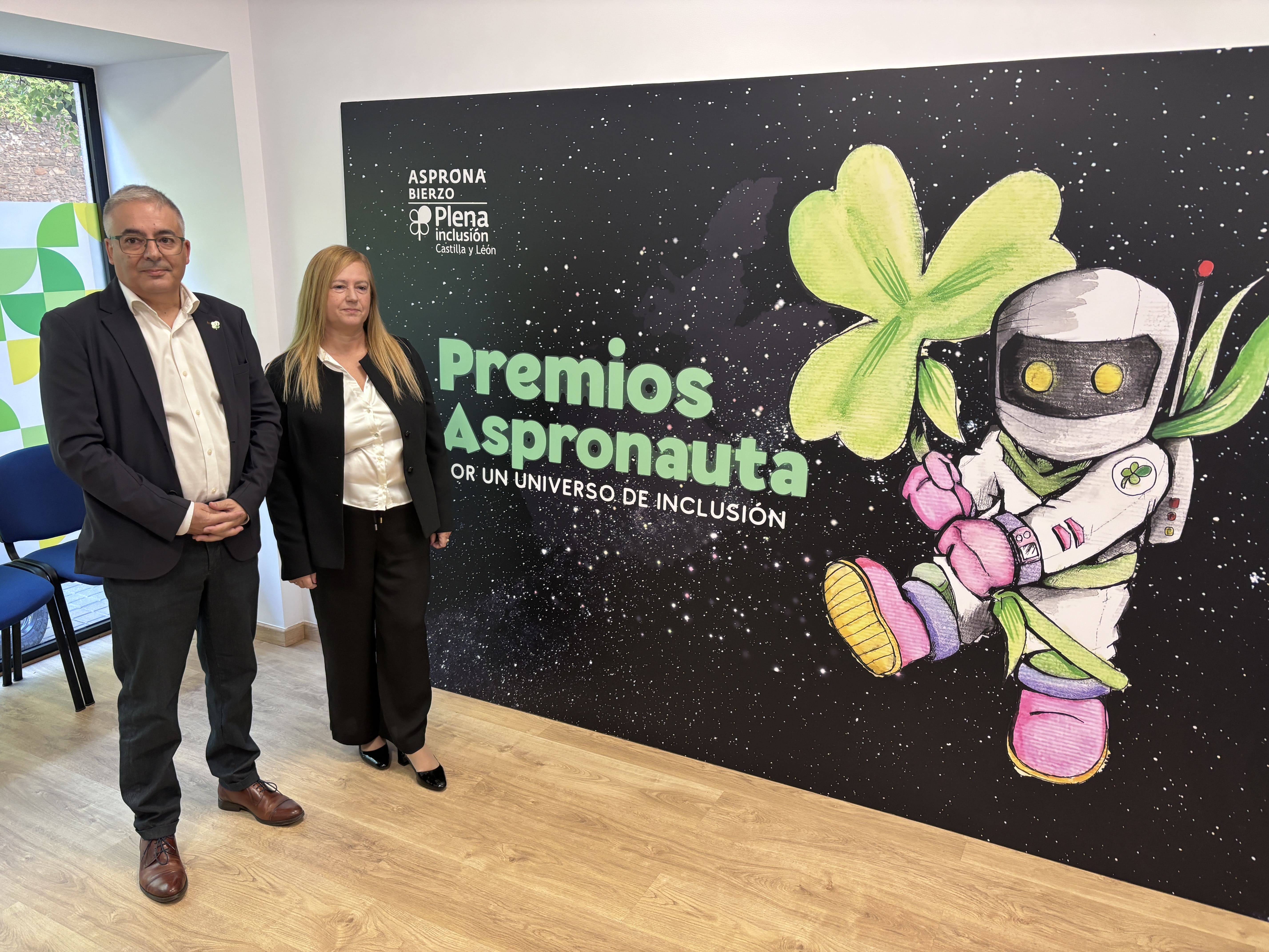 Presentación de la nueva gala de los Premios Aspronauta. | JAVIER FERNÁNDEZ