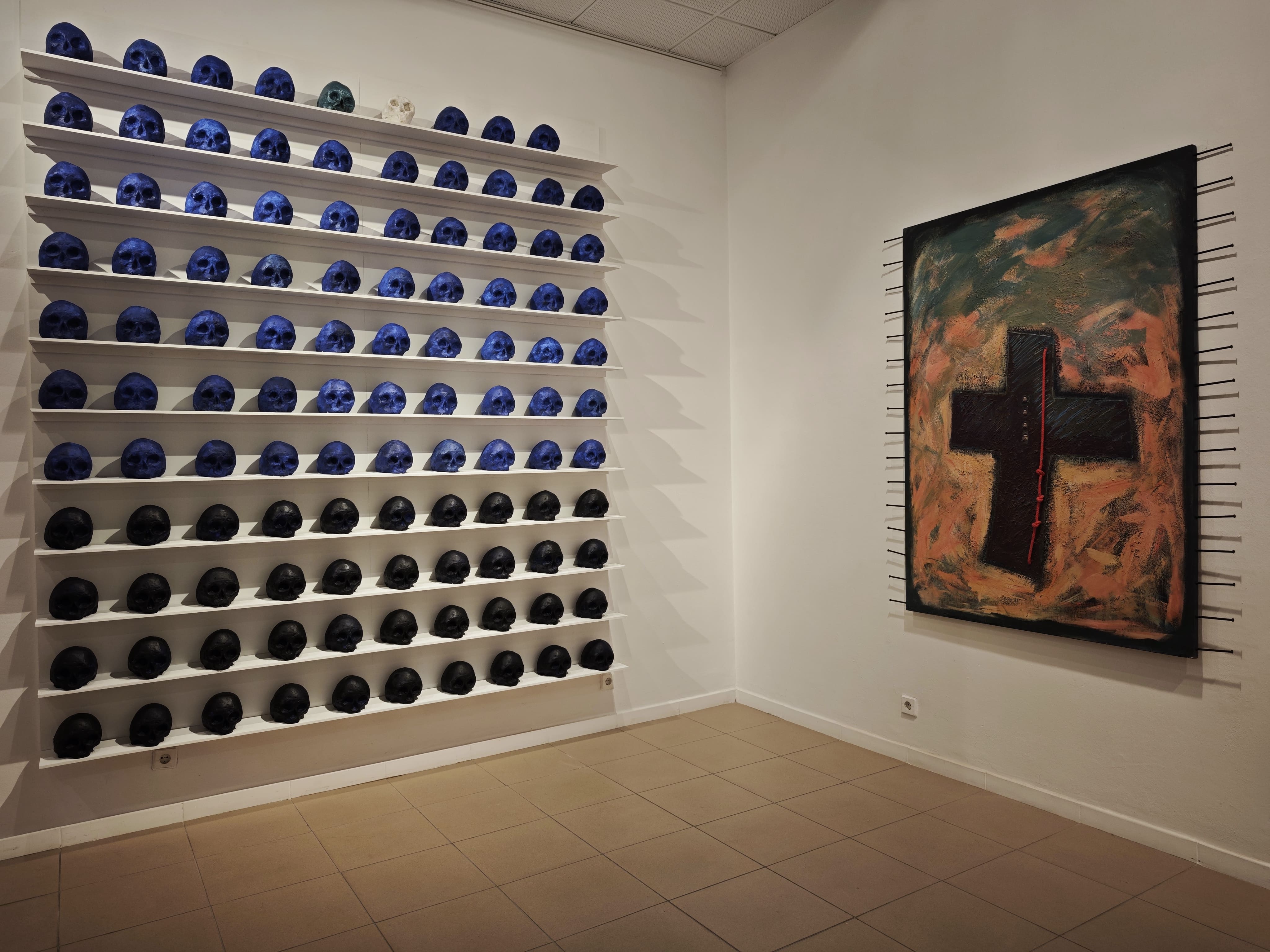 Una imagen de la exposición cobijada en la Sala Provincia. | L.N.C.