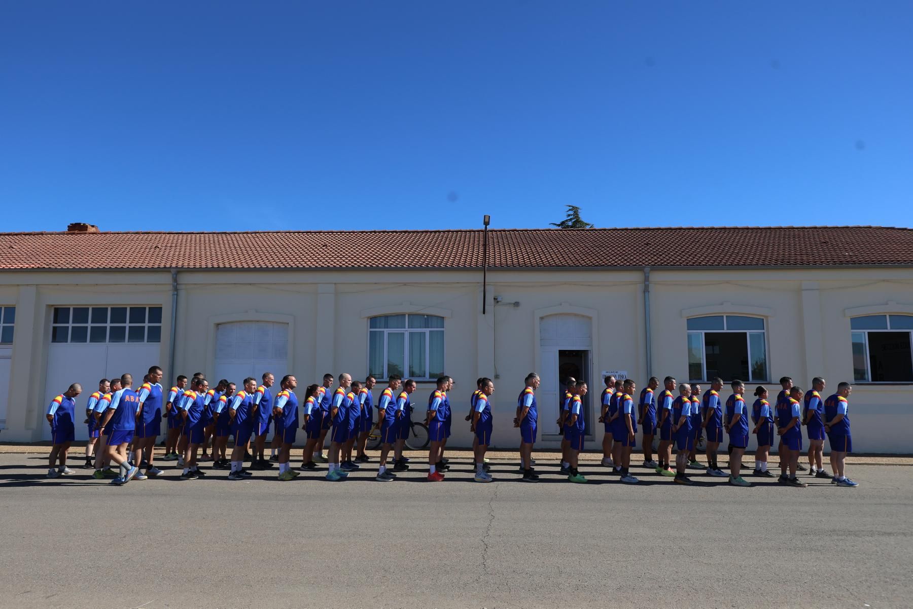 La Academia Básica del Aire y del Espacio tiene este curso 450 alumnos de primer año, un récord absoluto. | REPORTAJE GRÁFICO DE FERNANDO OTERO