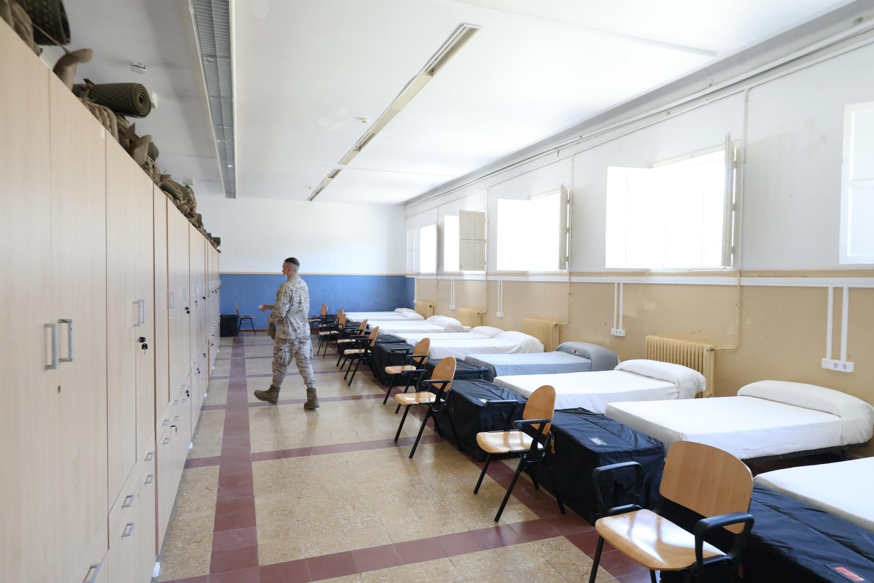 El día a día en la Academia Básica del Aire de León, en imágenes 