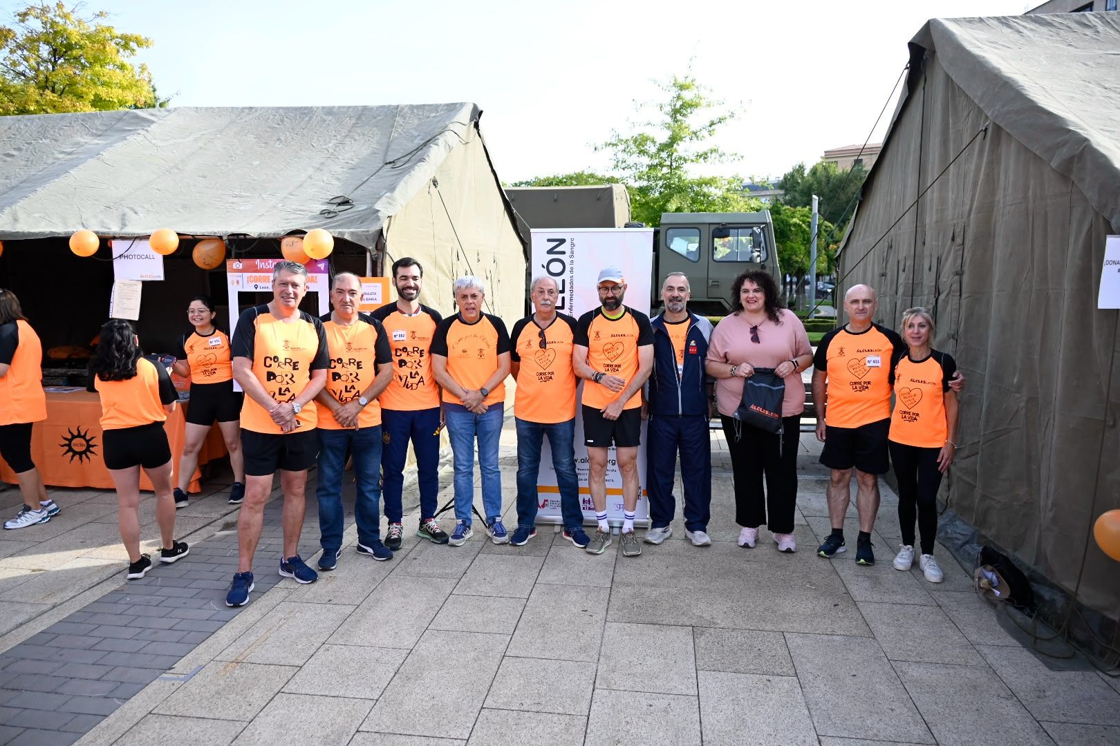 Las imágenes de la XII carrera solidaria ‘Corre por la Vida’ de Alcles 