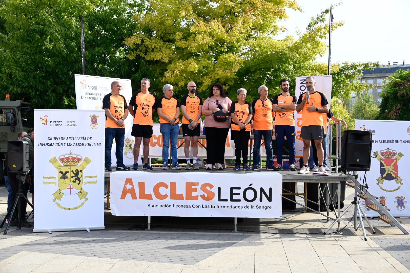 Las imágenes de la XII carrera solidaria ‘Corre por la Vida’ de Alcles 