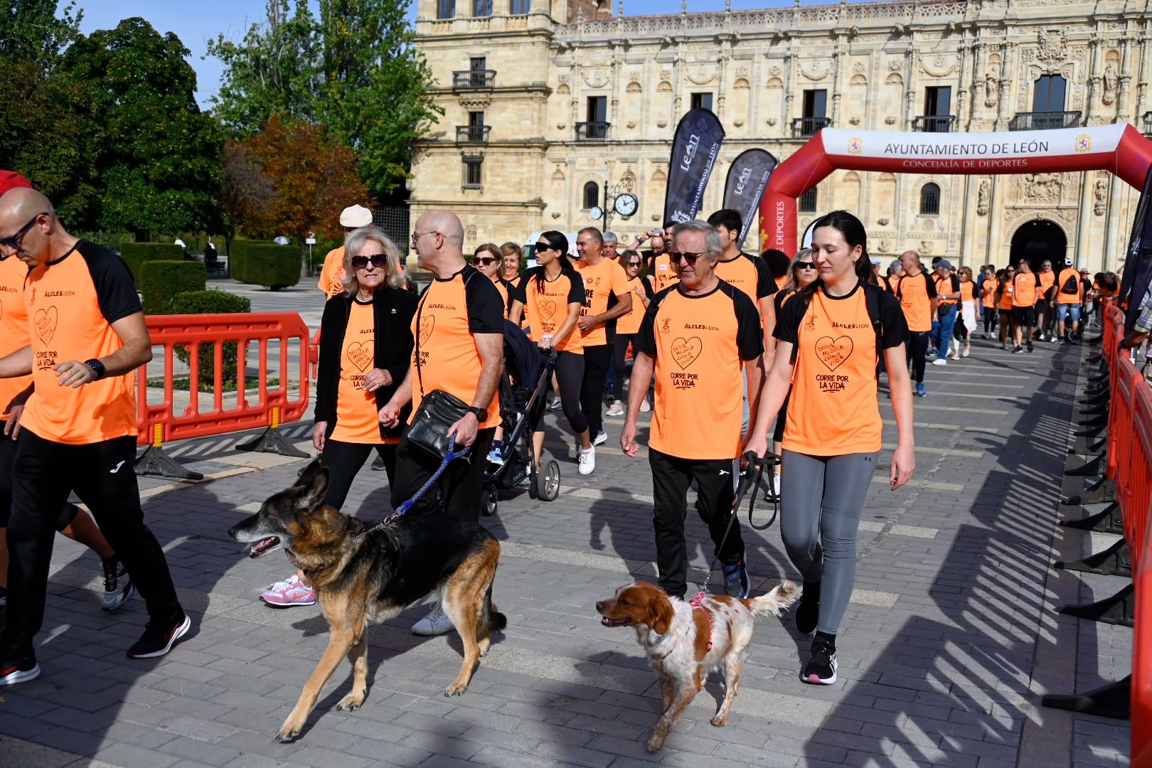 Las imágenes de la XII carrera solidaria ‘Corre por la Vida’ de Alcles 