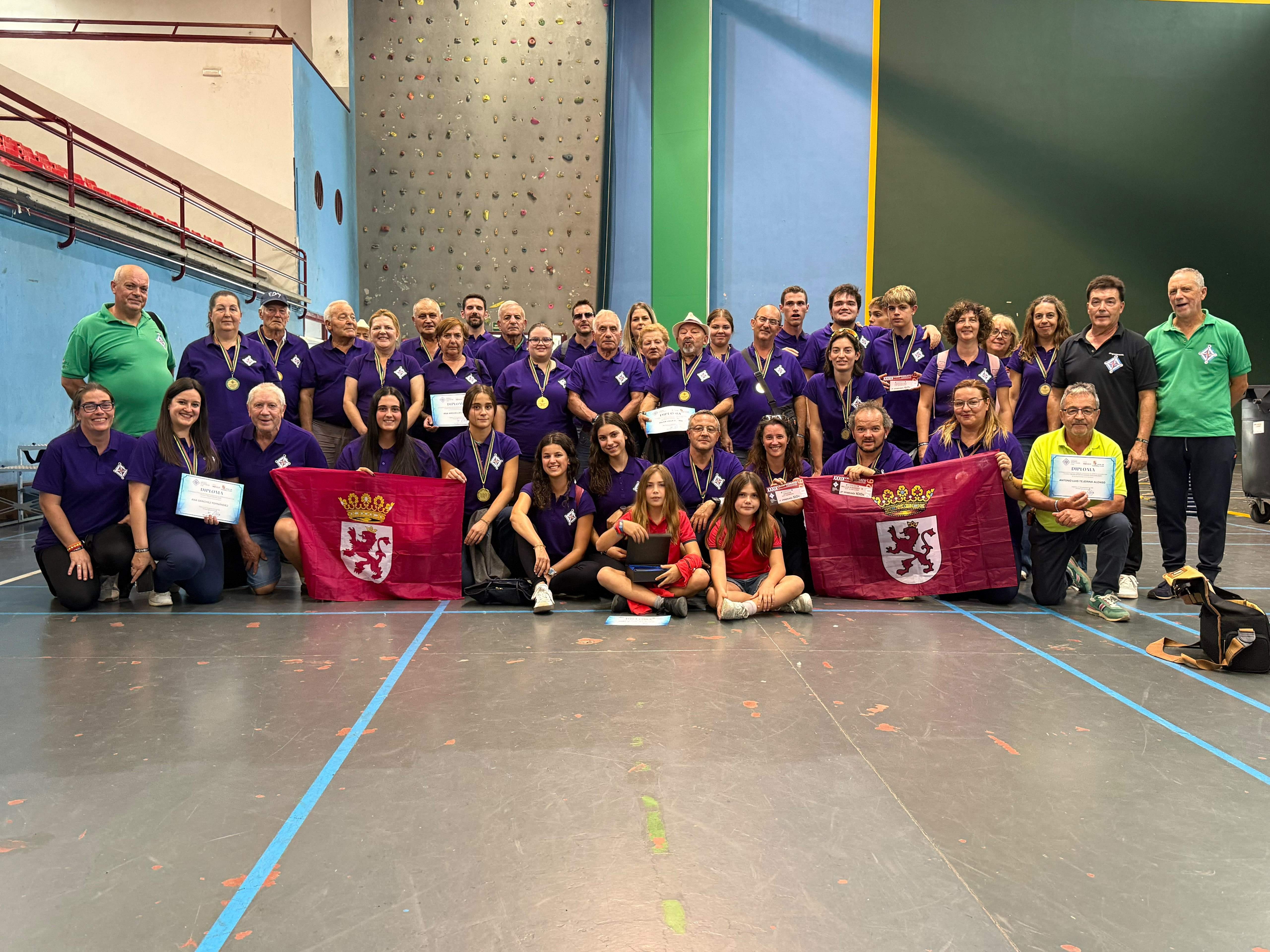 Representantes leoneses en el Autonómico de Deportes Autóctonos. | L.N.C.