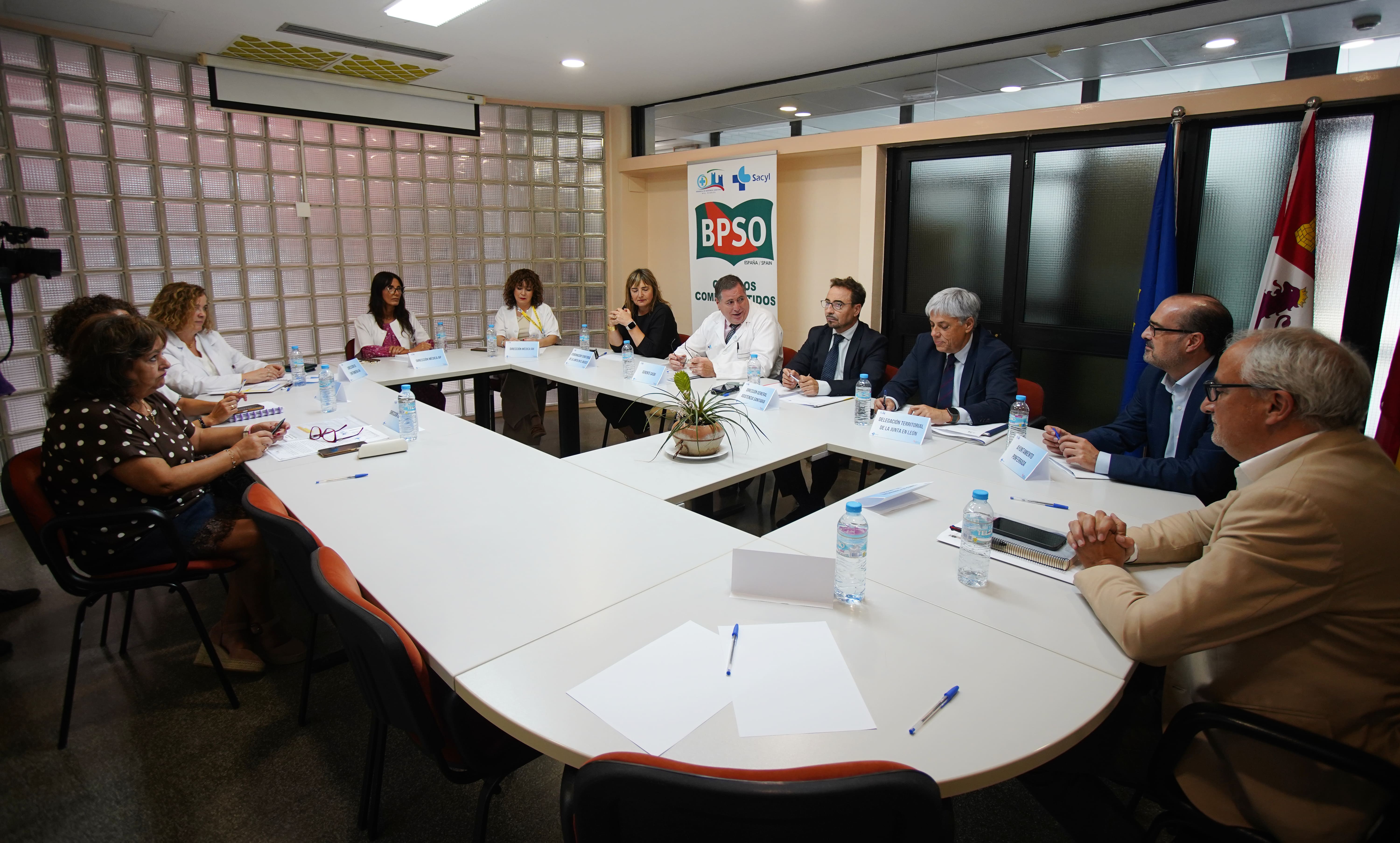 Reunión para hacer balance del Plan de Garantía Asistencial del Bierzo. | CÉSAR SÁNCHEZ (ICAL)