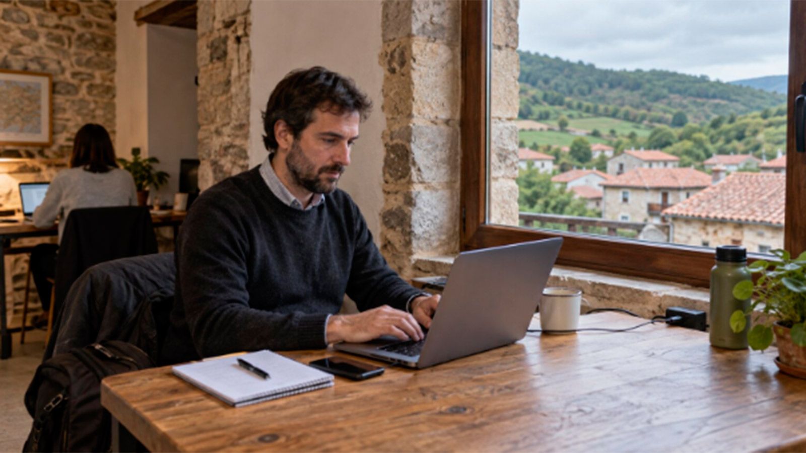 Teletrabajar unos días desde un pueblo de León qué conviene preparar antes de abrir el portátil