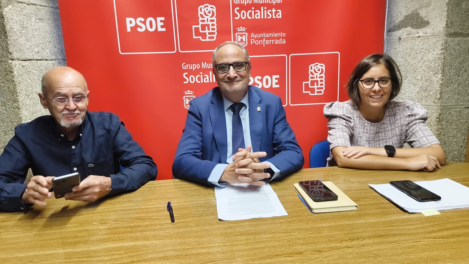 Rueda de prensa del PSOE. | MAR IGLESIAS