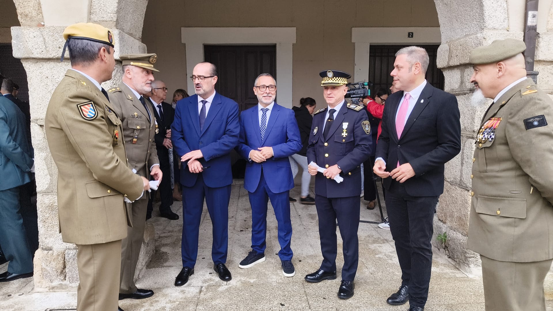 Celebración del Día de la Policía local en Ponferrada. | MAR IGLESIAS