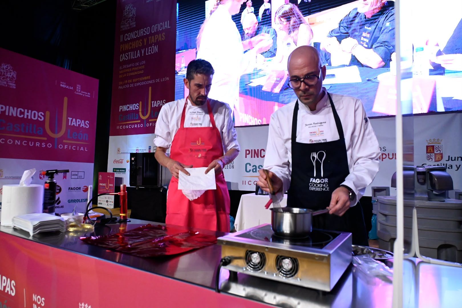 El concurso de pinchos y tapas de Castilla y León, en imágenes