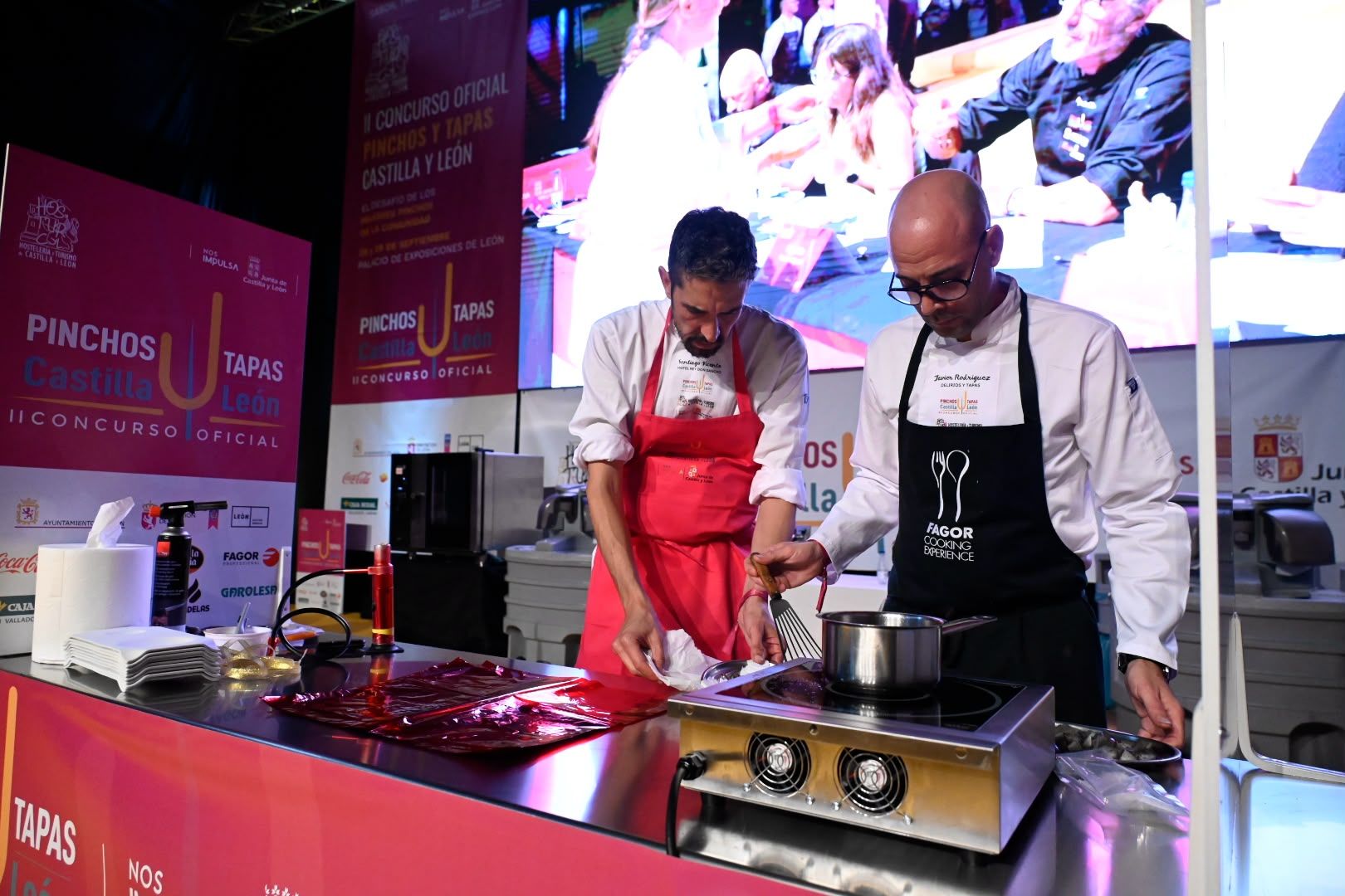 El concurso de pinchos y tapas de Castilla y León, en imágenes