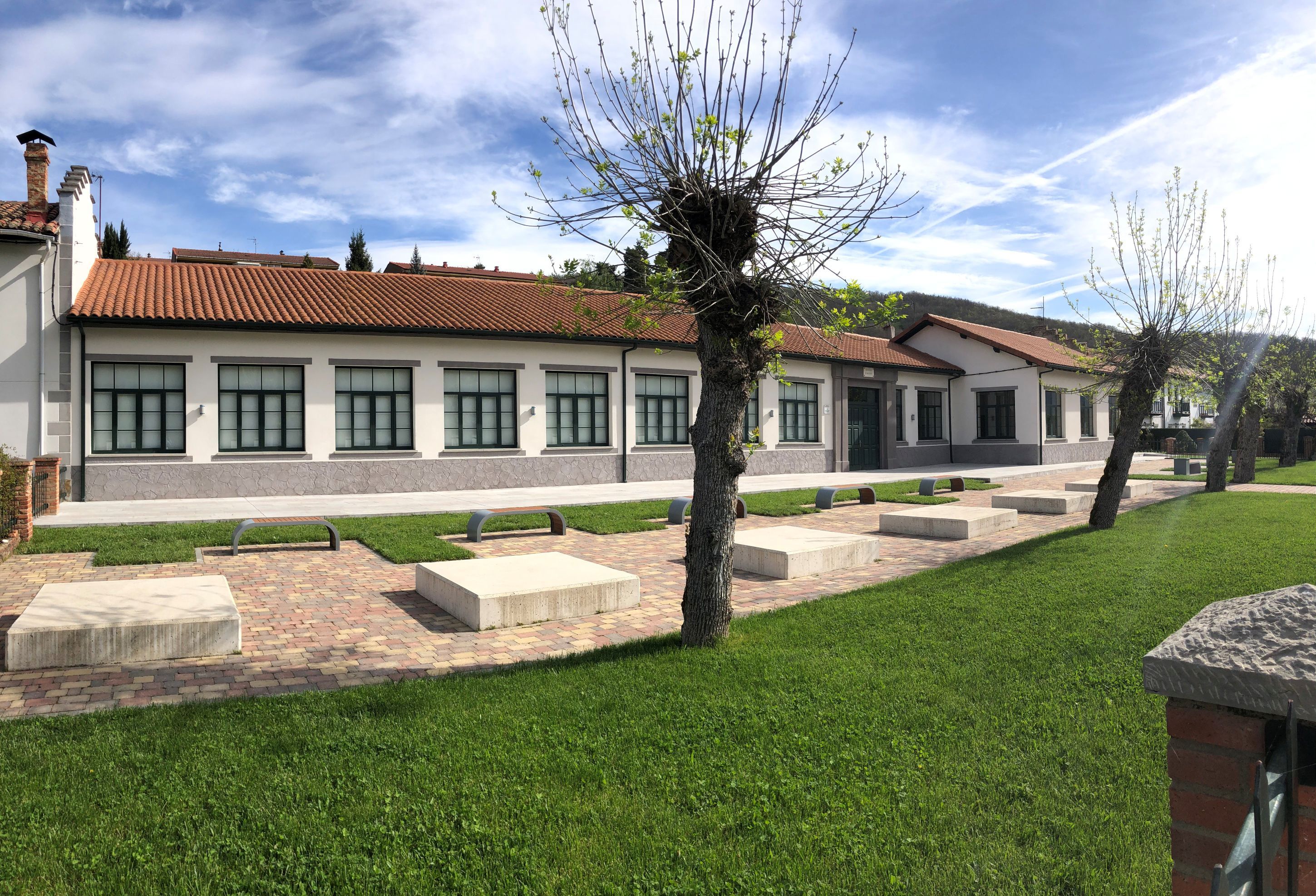 Vista del antiguo Hospital de Izaguirre, conocido como el Hospitalillo.