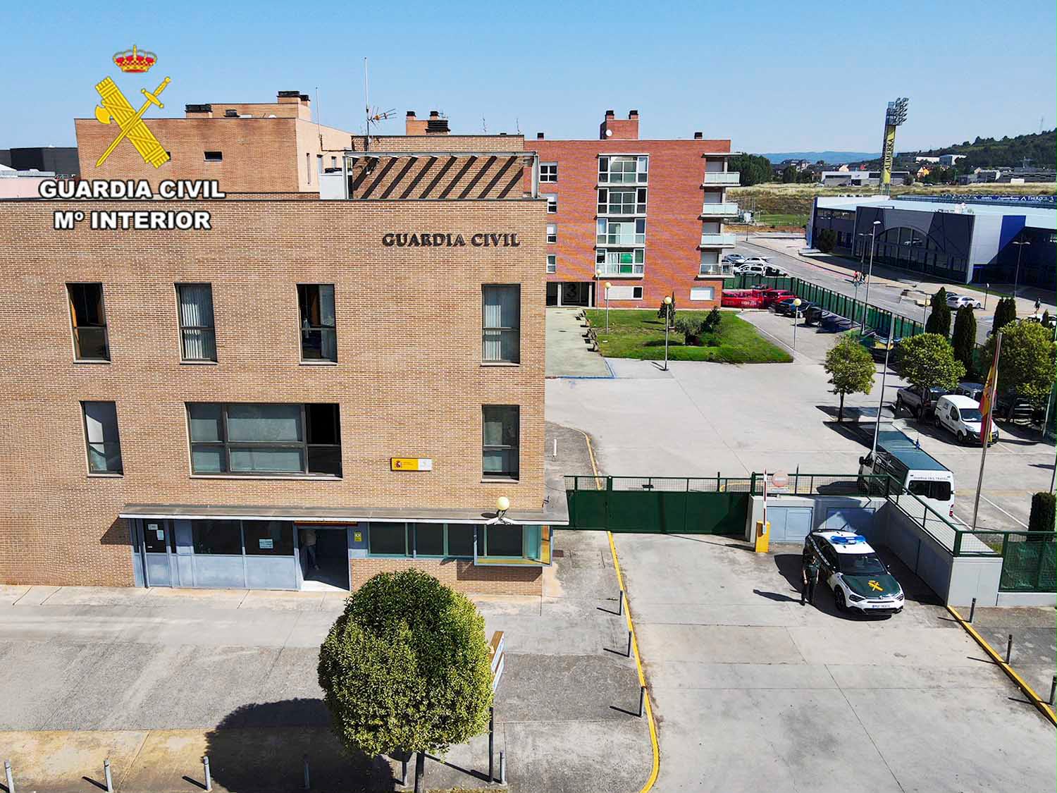 Cuartel de la Guardia civil en Ponferrada.